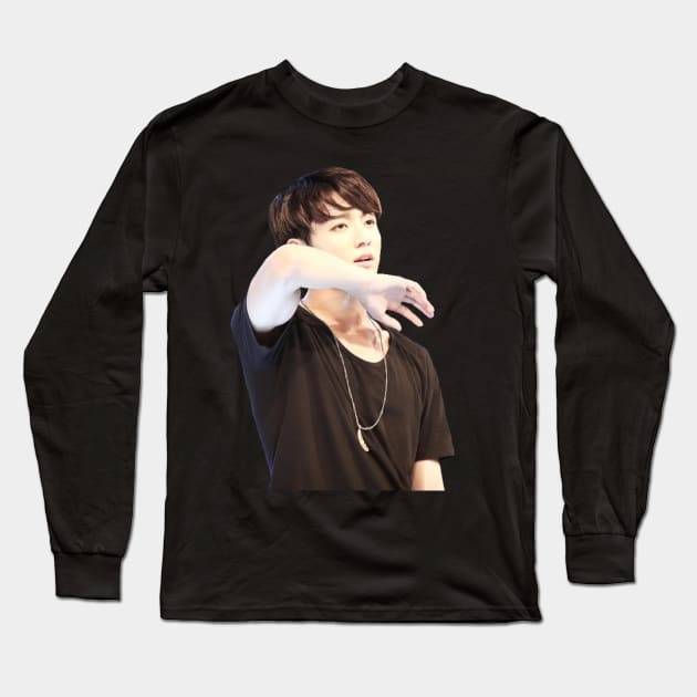 BTS Jungkook Long Sleeve T-Shirt by jihyeon1206